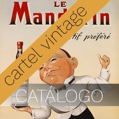 Catálogo cartel vintage