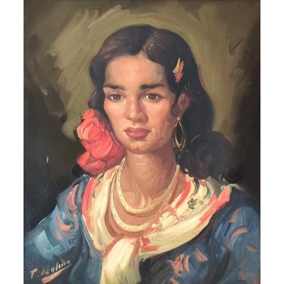 Molina, Federico. Retrato...