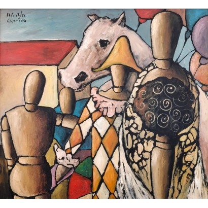 Garrido, Martín. Muñecos,...