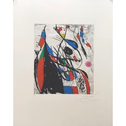 Miró, Joan. "L'oiseleur et sa compagne"
